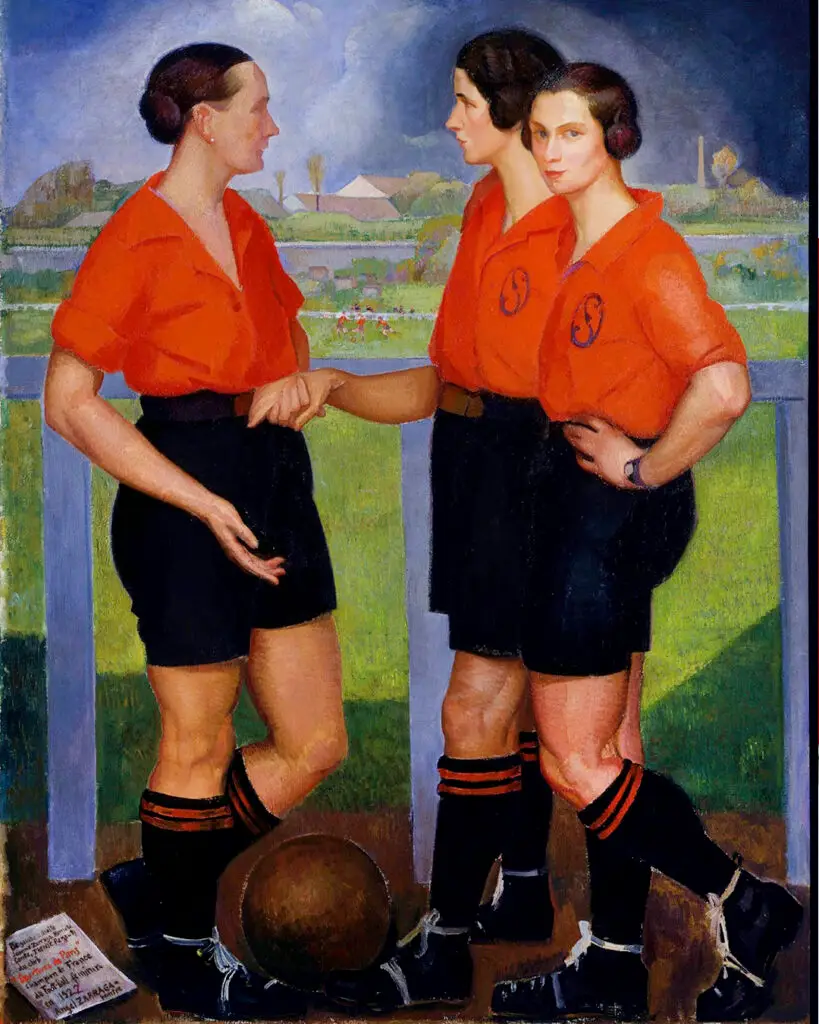 Las futbolistas